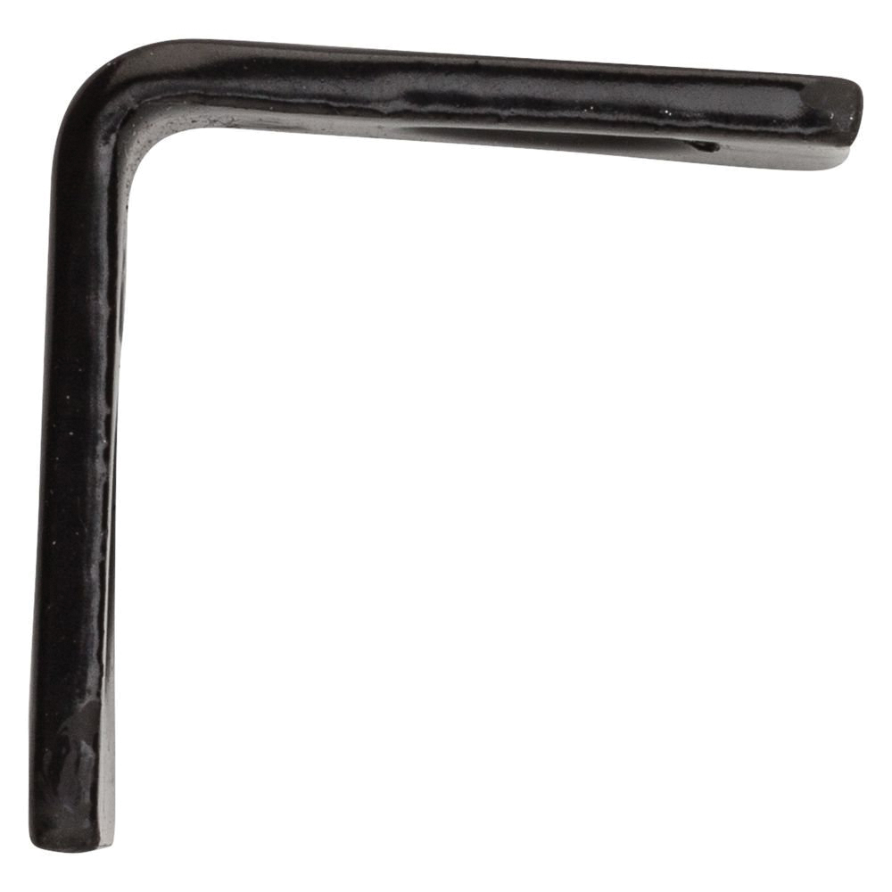115BC Series N266-478 Corner Brace, 3/4 in L, 1/2 in W, 13/16 in H, Steel, 0.07 in Thick Material