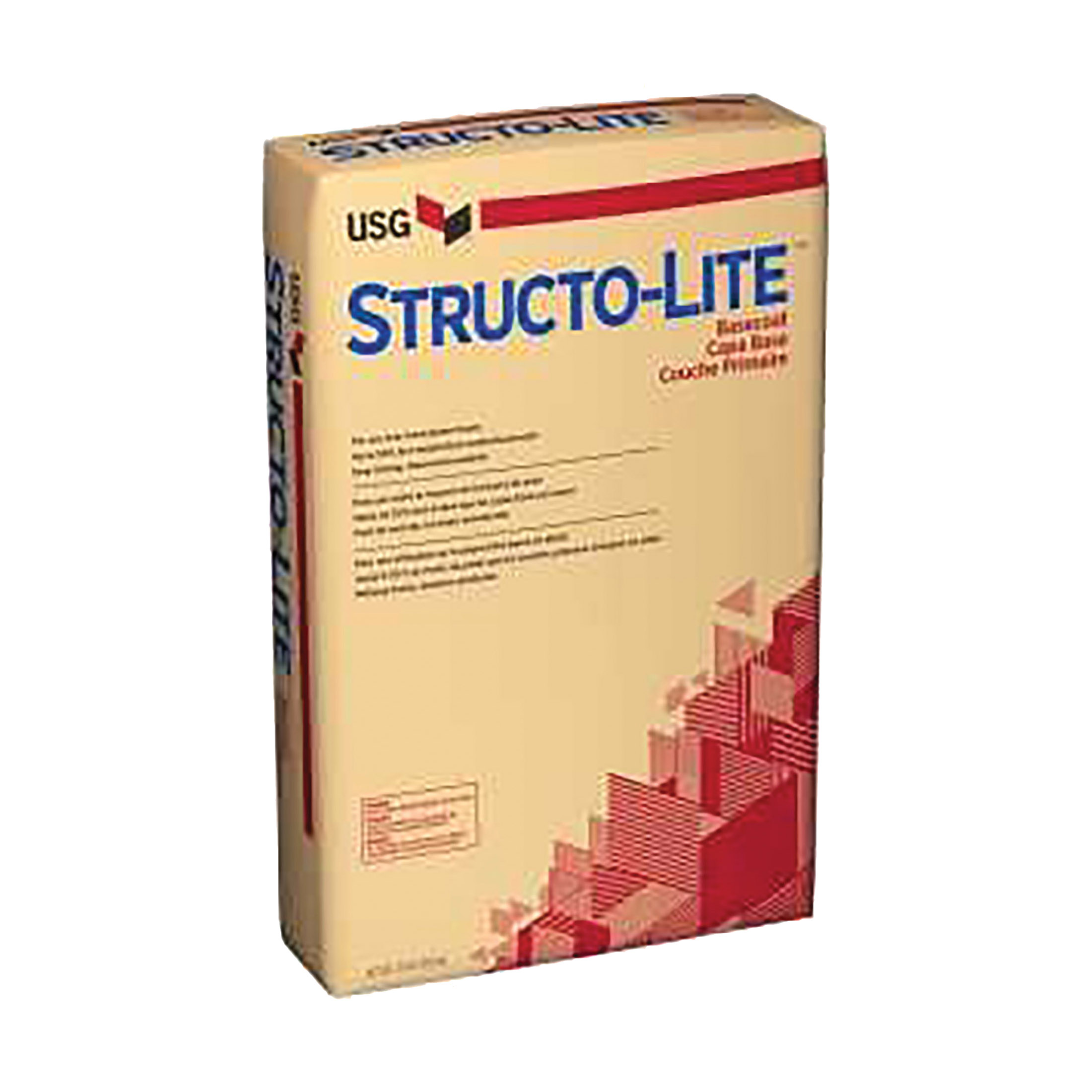 STRUCTO-LITE 163841 Basecoat Plaster, Powder, Low to No Odor, Off-White, 50 lb Bag