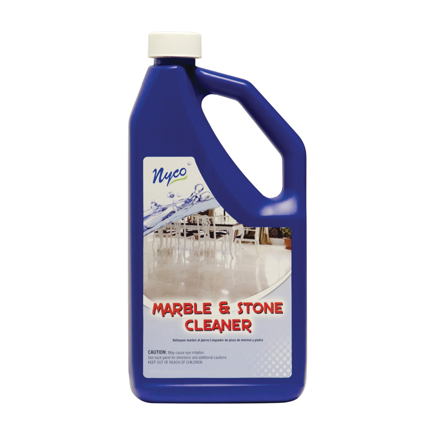 Nyco NL90477-900104 Floor Cleaner, 1 gal Bottle, Liquid, Citrus Lemon, Clear Yellow