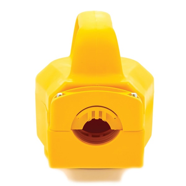 CAMCO 55353 Replacement Receptacle, 125/250 V, 50 A, Female Contact, Yellow - 4