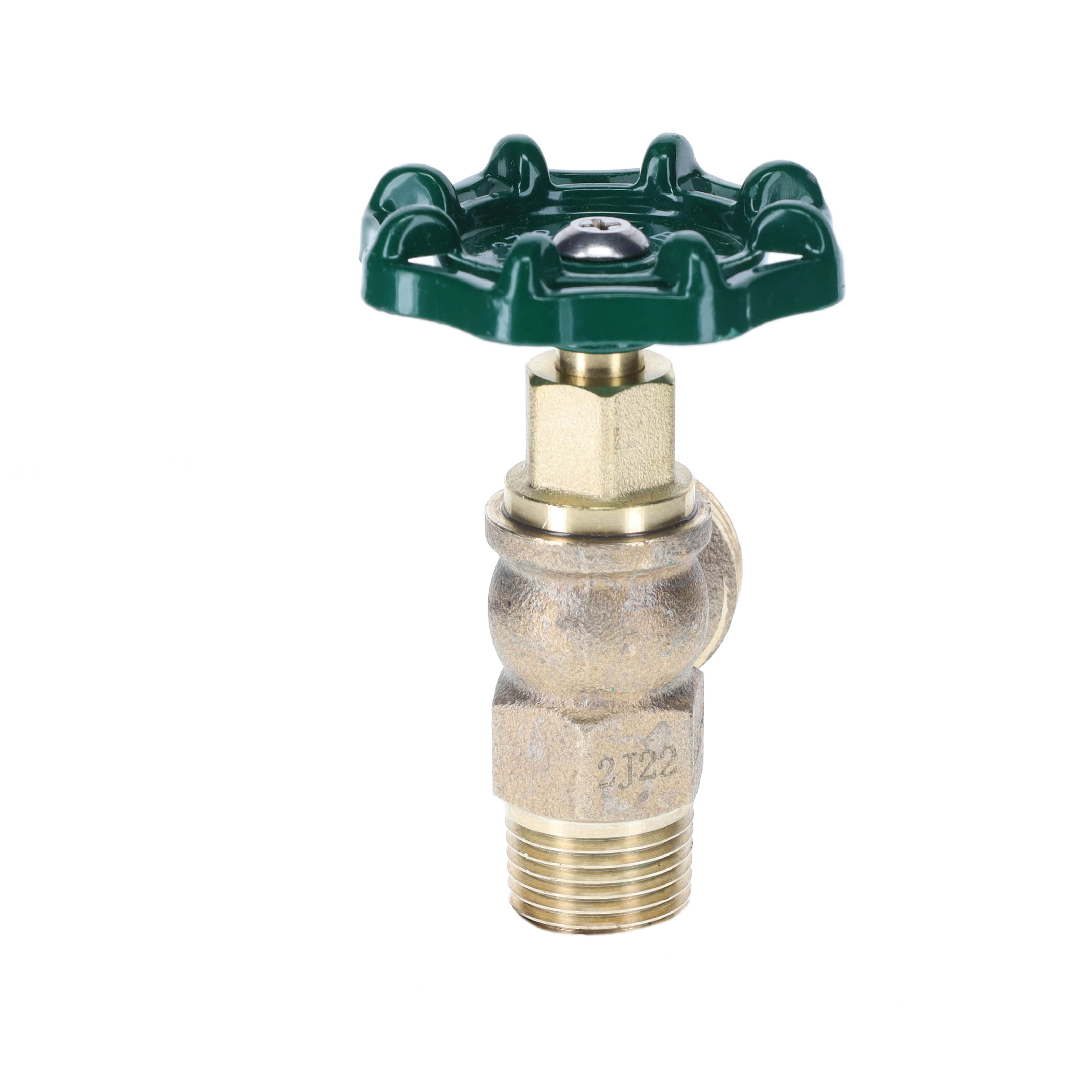 Arrowhead Brass 221LF Boiler Drain, 1/2 x 3/4 in Connection, MIP x MHT, 125 psi Pressure, 8 to 9 gpm, Manual Actuator - 3