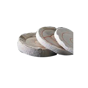 527-36-6 Buffing Wheel, 6 in Dia, 1/2 in Thick, Cotton
