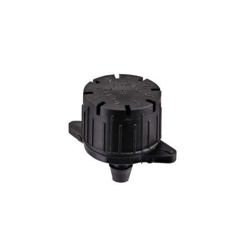 157005B Full-Circle Pattern Flow Bubbler, Adjustable, Polyethylene, Black