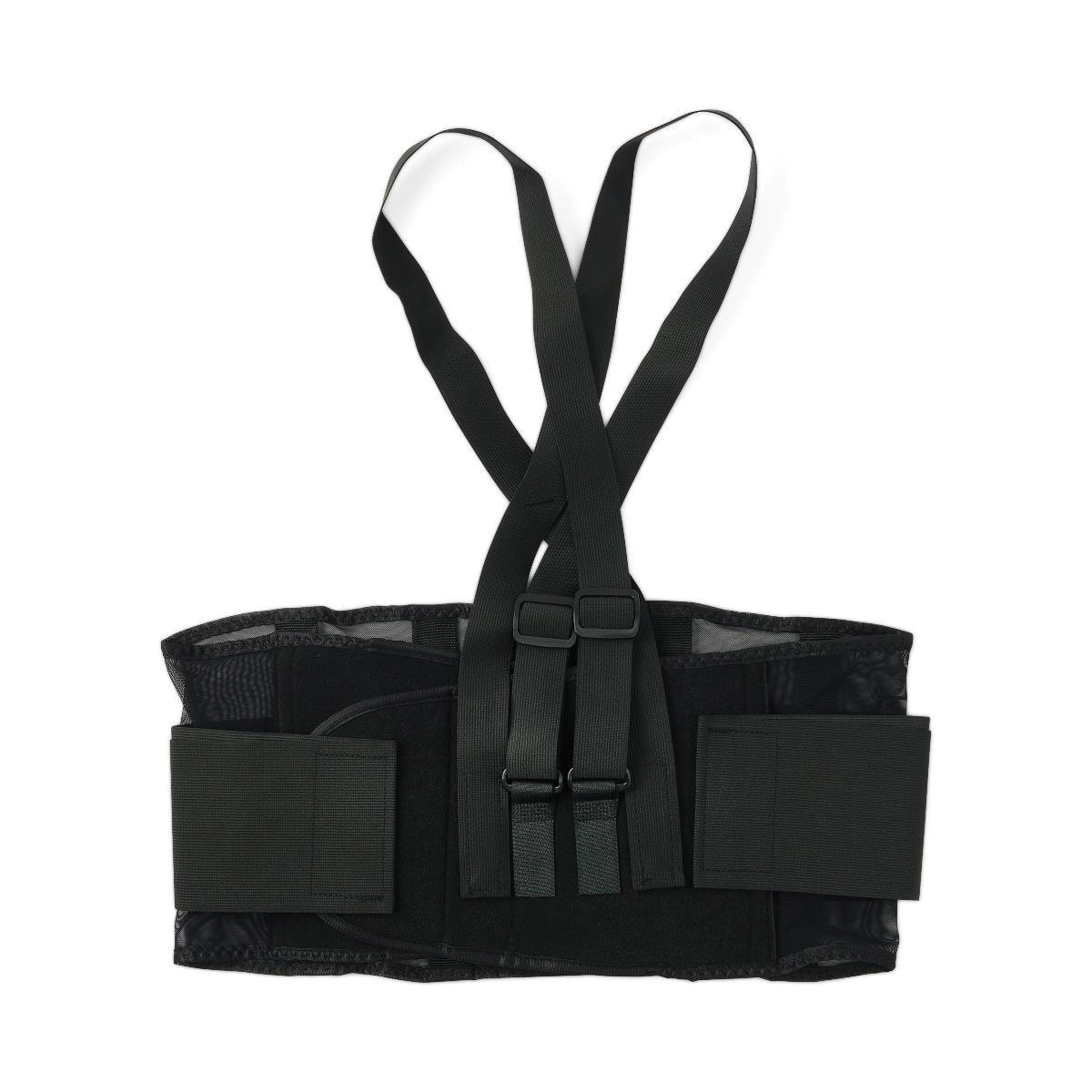 ORT22200XLD Back Support with Suspenders, XL, Fits to Waist Size: 38 to 42 in, Hook and Loop Closure