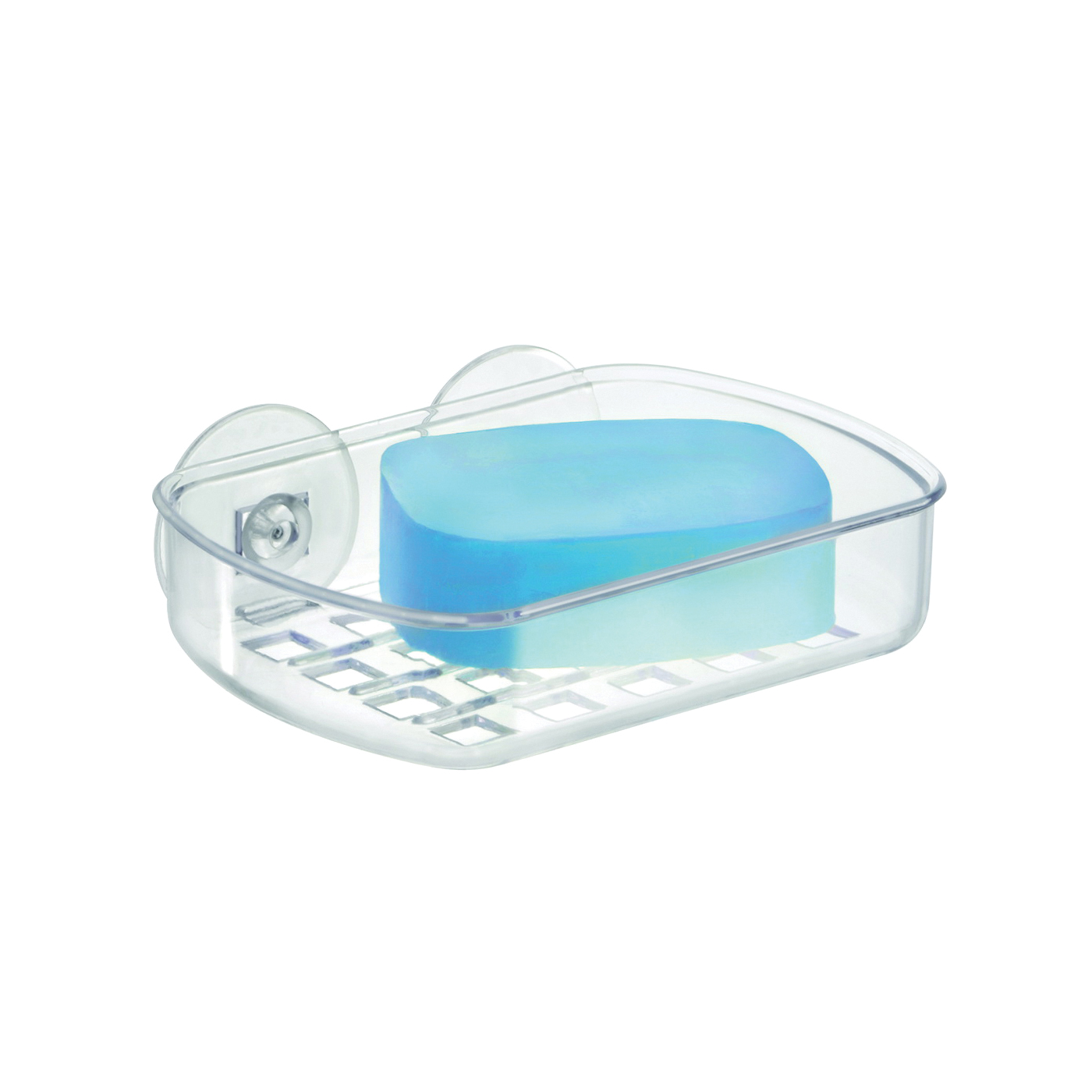 19600 Suction Soap Cradle, Plastic, Clear