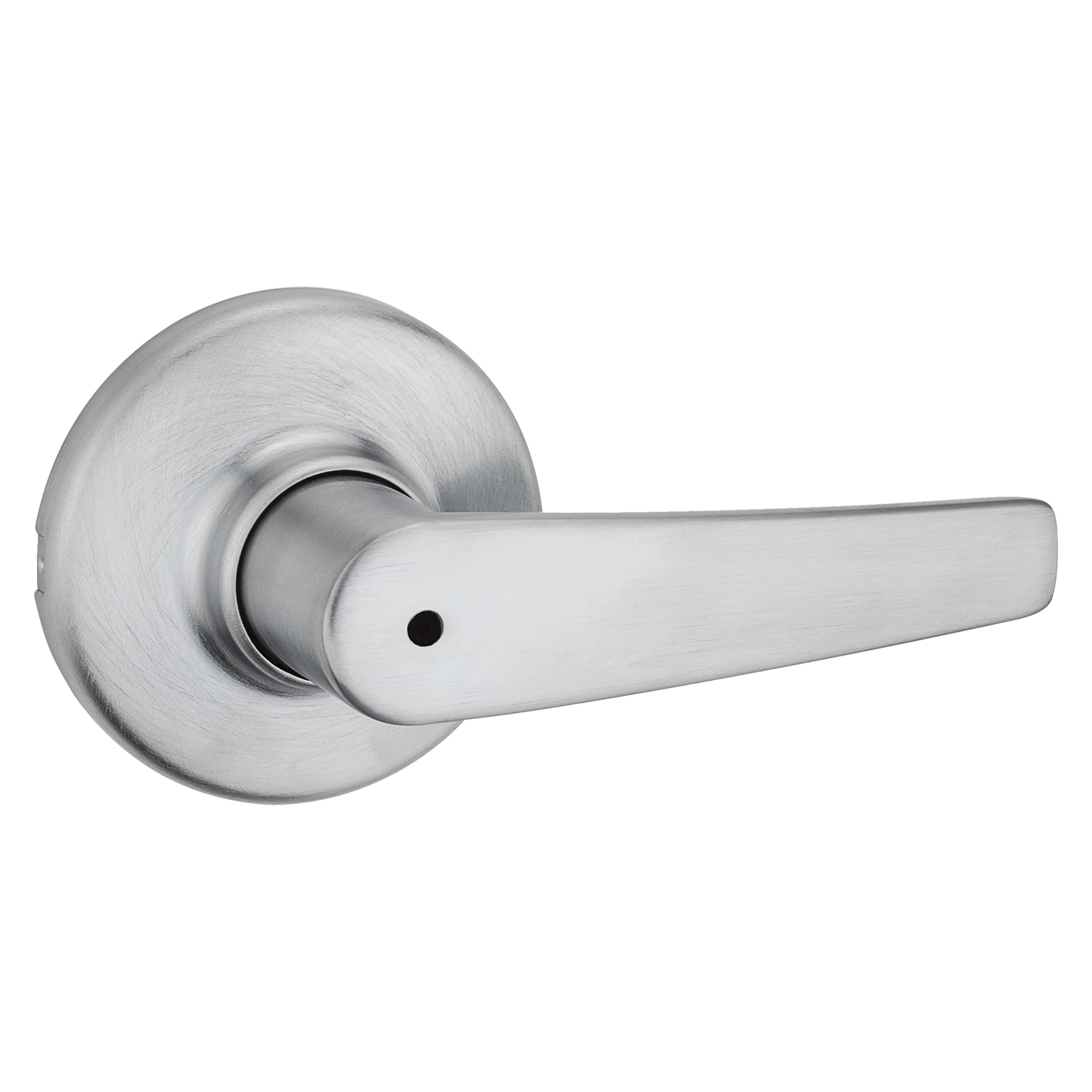 Kwikset 300DL 26DCP Privacy Lever, Satin Chrome, Zinc, Residential, Re-Key Technology: SmartKey, Reversible Hand