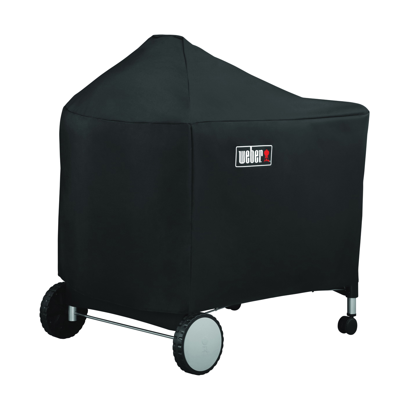 7152 Grill Cover, 51 in Width, 36 in Height, Polyester, Black