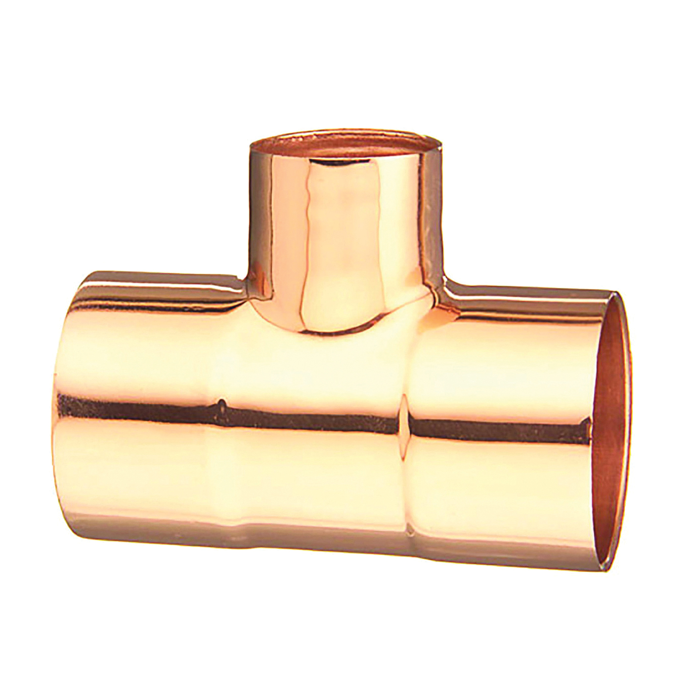 111R Series 32920 Reducing Pipe Tee, 1-1/2 x 1-1/2 x 1/2 in, Sweat, Copper
