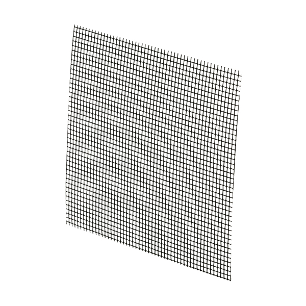 P 8096 Screen Repair Kit, 3 in L, 3 in W, Fiberglass, Charcoal