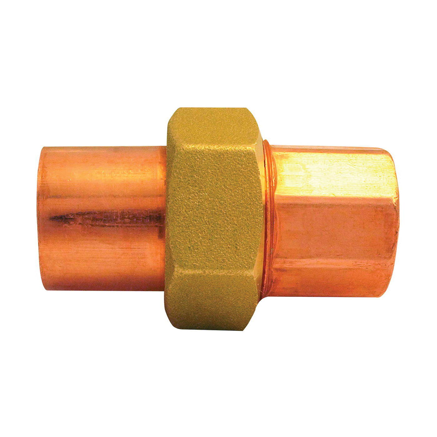 10033580 Series Pipe Union, 1/2 in, Sweat, Copper