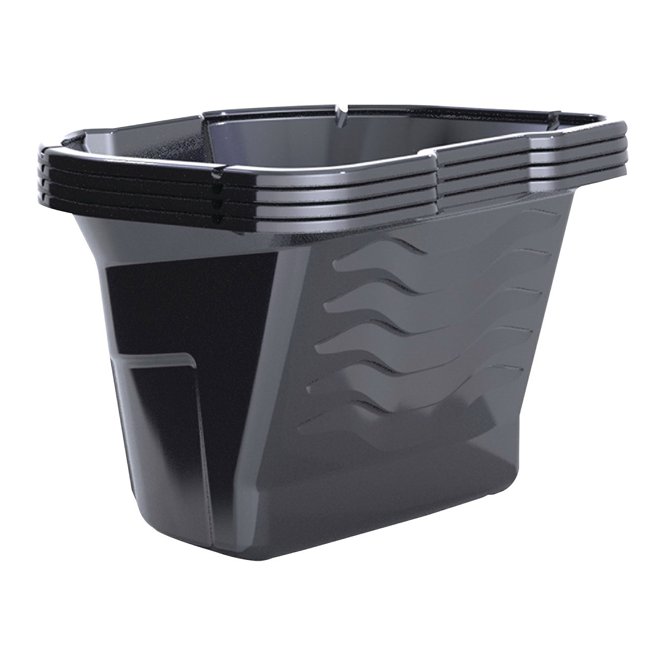 BER-3220-CT Paint Pail Liner, 0.5 gal, Plastic, Black