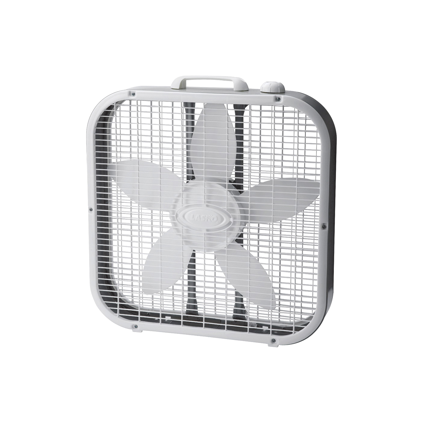 3733 Box Fan, 20 in Dia Blade, 3-Speed, 1710 cfm Air, White