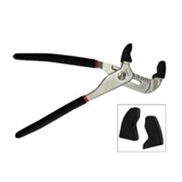 Superior Tool 06011 Pipe Wrench Plier, 2-1/8 in Jaw, Steel, Vinyl Grip Handle - 1