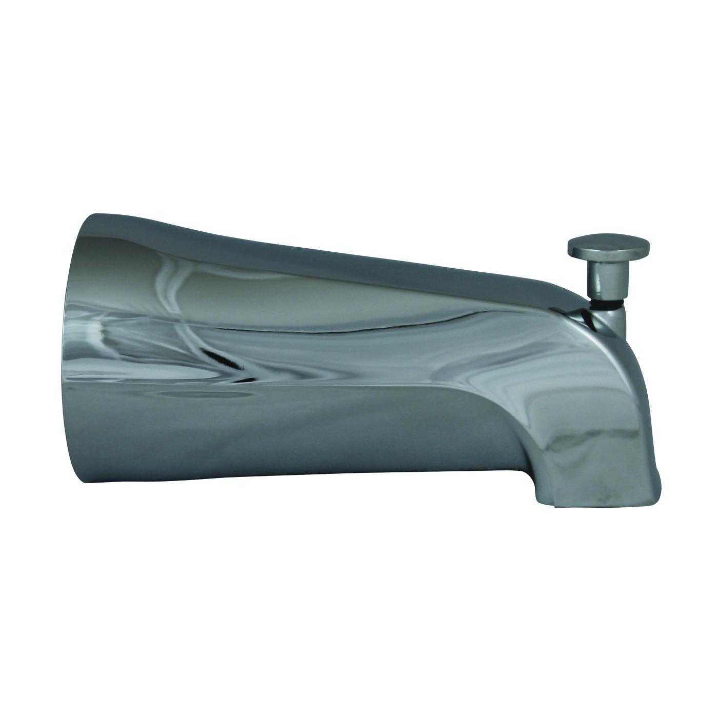 PP825-36 Bathtub Spout, 2-3/4 in L, 3/4 in Connection, IPS, Chrome-Plated, For: 1/2 in or 3/4 in Pipe