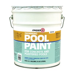 260540 Swimming Pool Paint, Matte, White, 5 gal