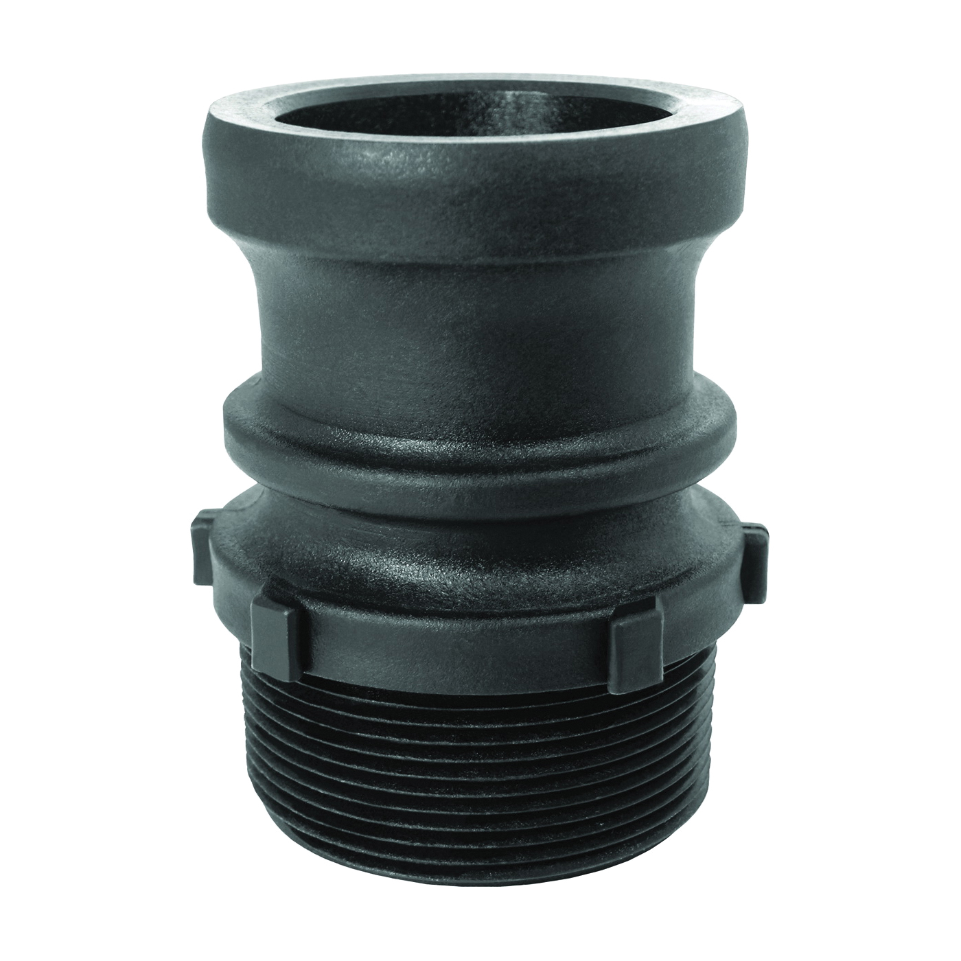F Series 150F/GLP150F Cam Lever Coupling, 1-1/2 in, Male x MNPT, Glass Filled Polypropylene