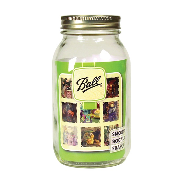 Ball 1440062500 Canning Jar, 32 oz Capacity, Glass
