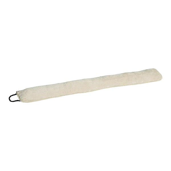DS2 Draft Stop, 36 in L, Synthetic Fleece, Beige