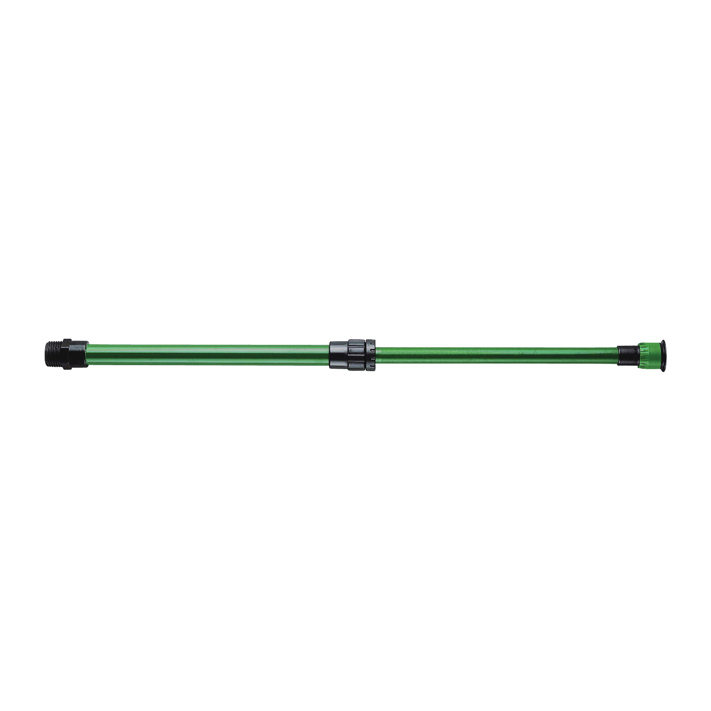 37330 Shrub Riser with Adjustable Nozzle, 1/2 in Connection, MNPT, Aluminum, Green