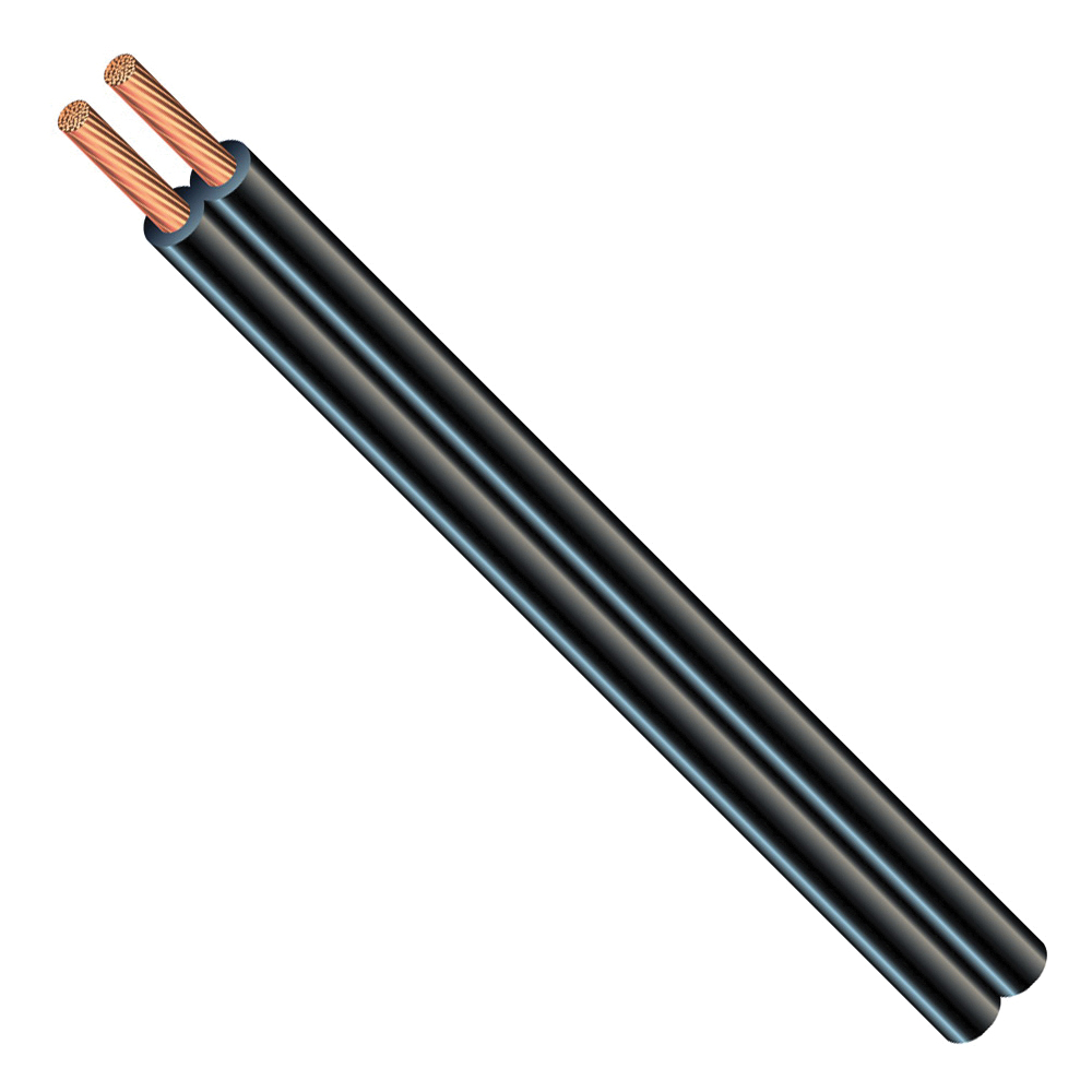 601266608 250 ft. Lamp Cord, 16/2, Black
