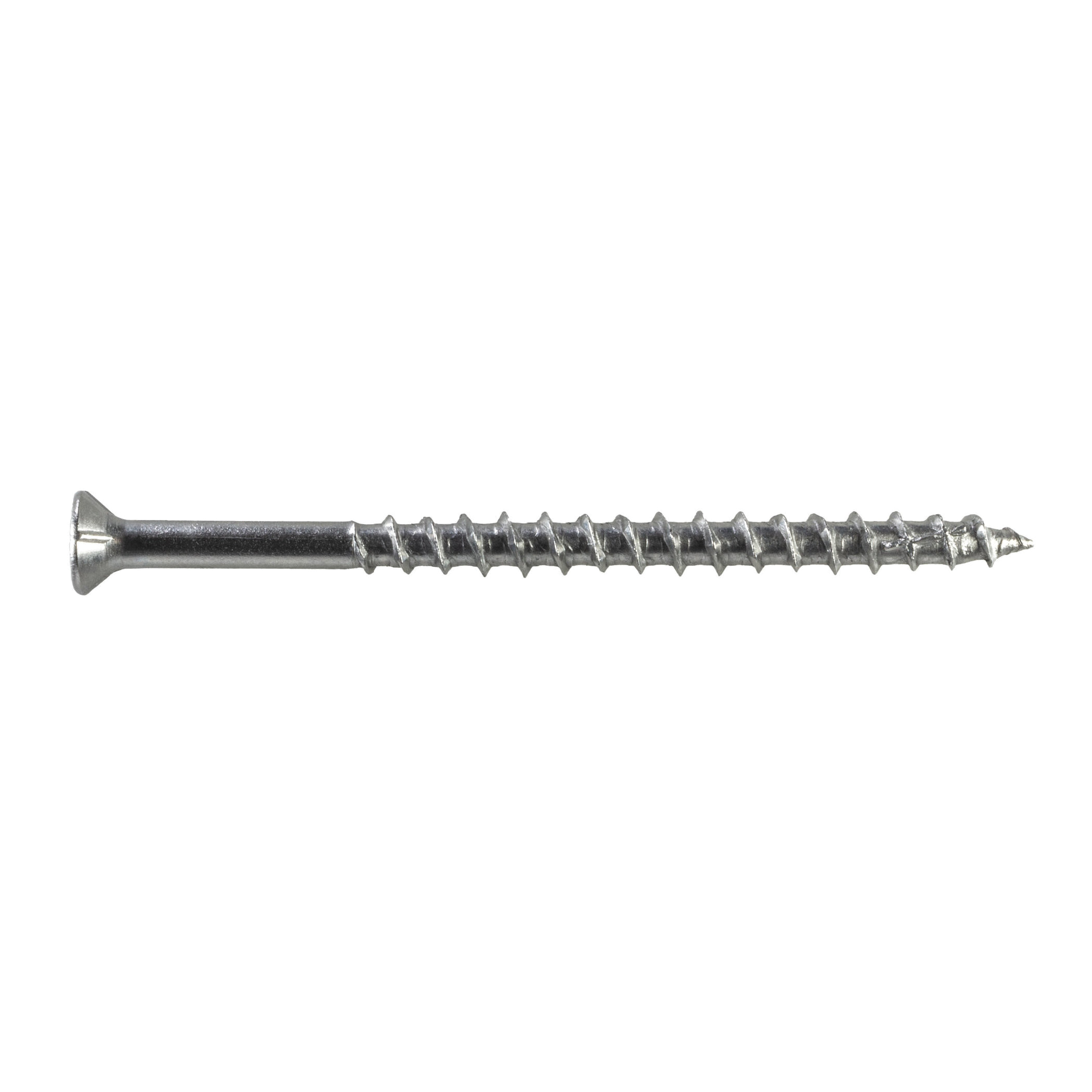 Deck-Drive DWP T08162WP1 Screw, #8 Thread, 1-5/8 in L, T20 Drive Size, Steel, Box Thread, Flat Head, 6-Lobe Drive, 1 lb