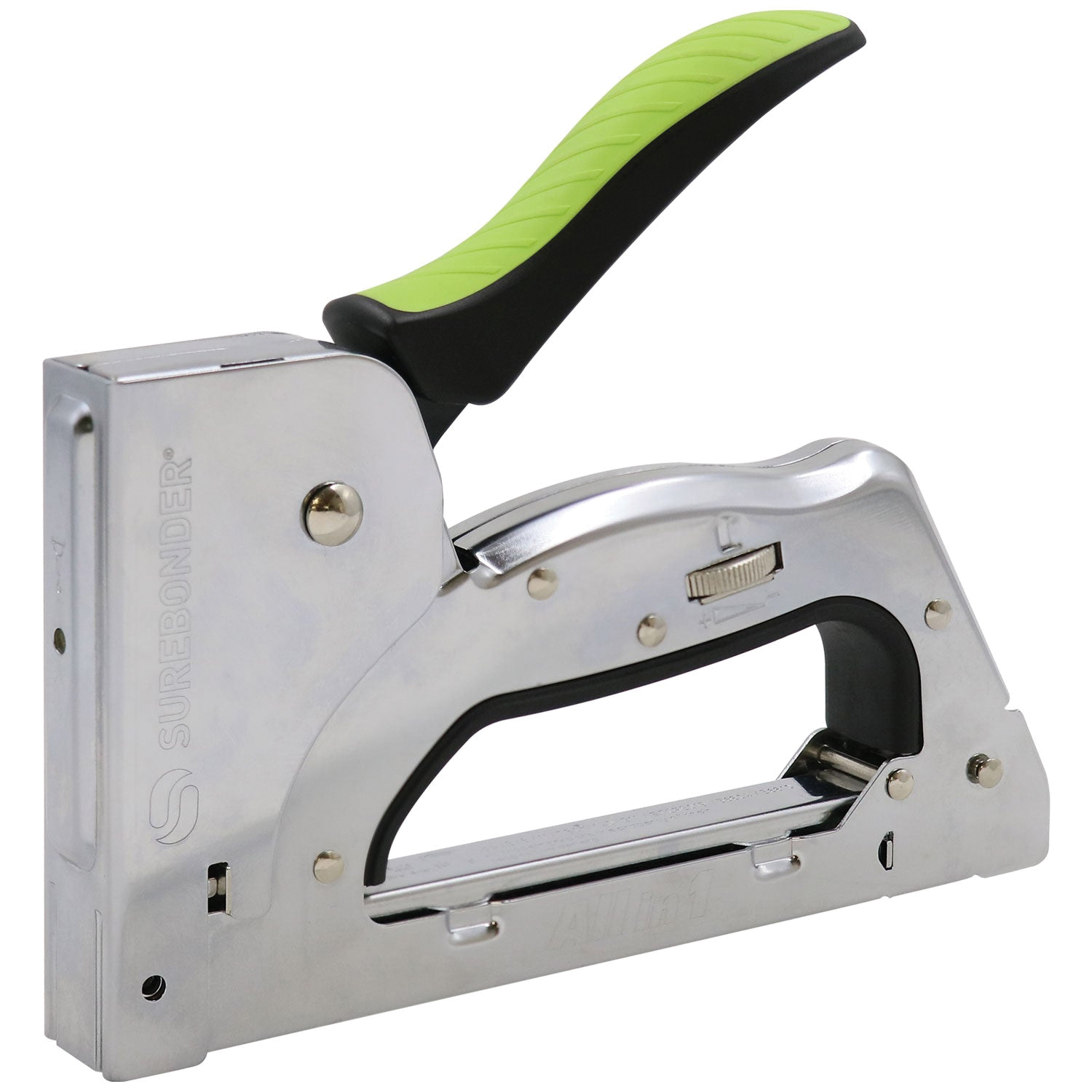 5650 Staple Gun, 1/4 to 5/16 in W Crown, Steel Staple