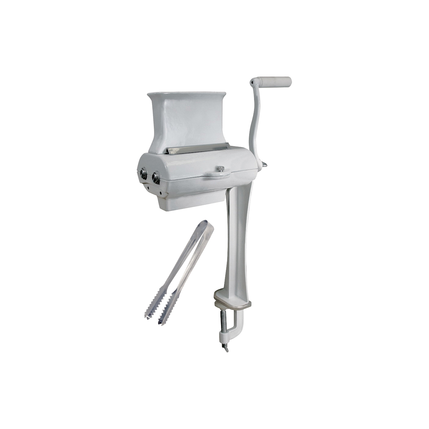 07-4101-W Manual Meat Cuber/Tenderizer, Aluminum, White