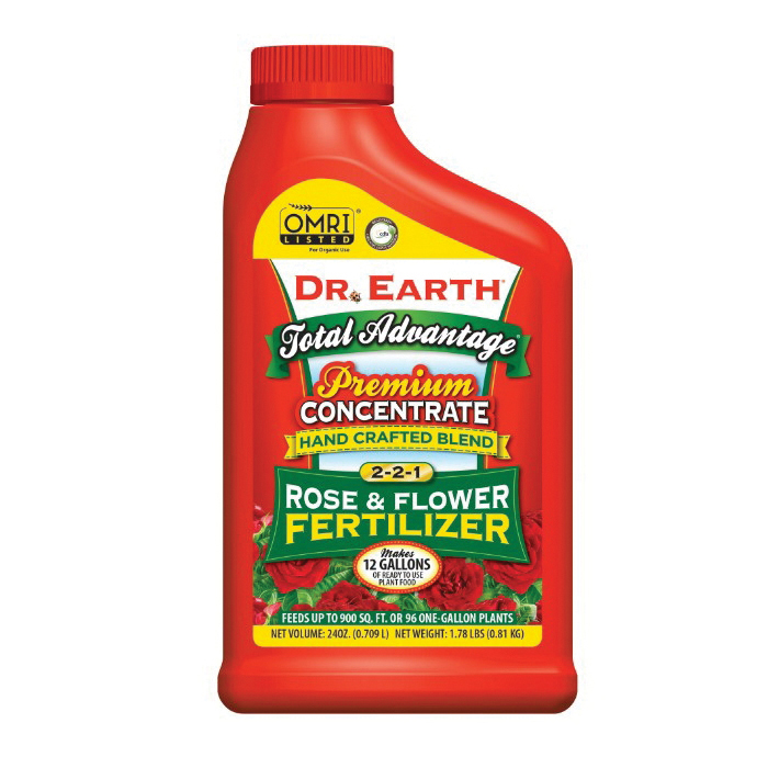 Organic Rose and Flower Plant Fertilizer, Dr. Earth, 12lb Bag, 4-6-2 N-P-K Ratio - 1