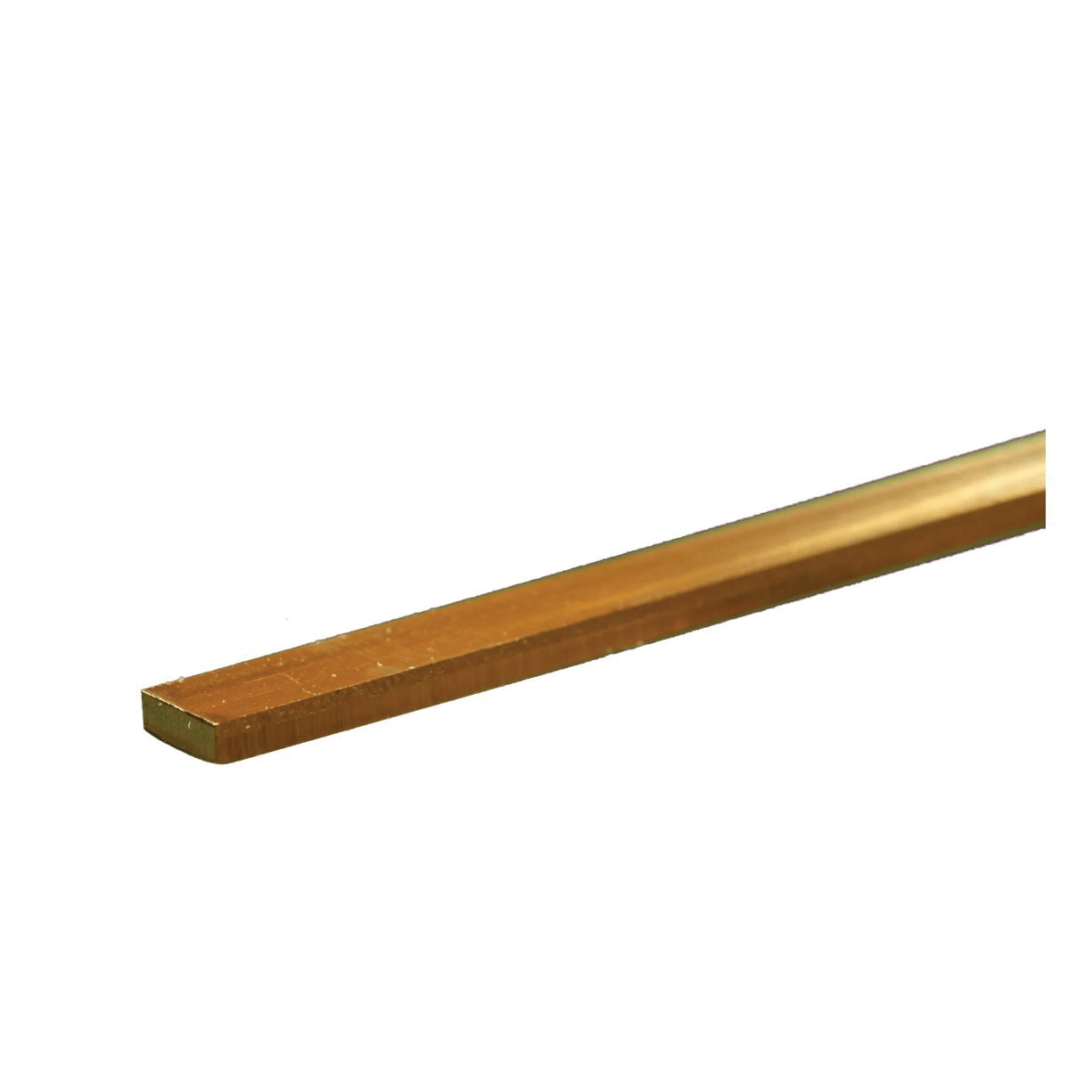 8225 Decorative Strip, 1/4 in W, 12 in L, 0.09 in Thick, Brass
