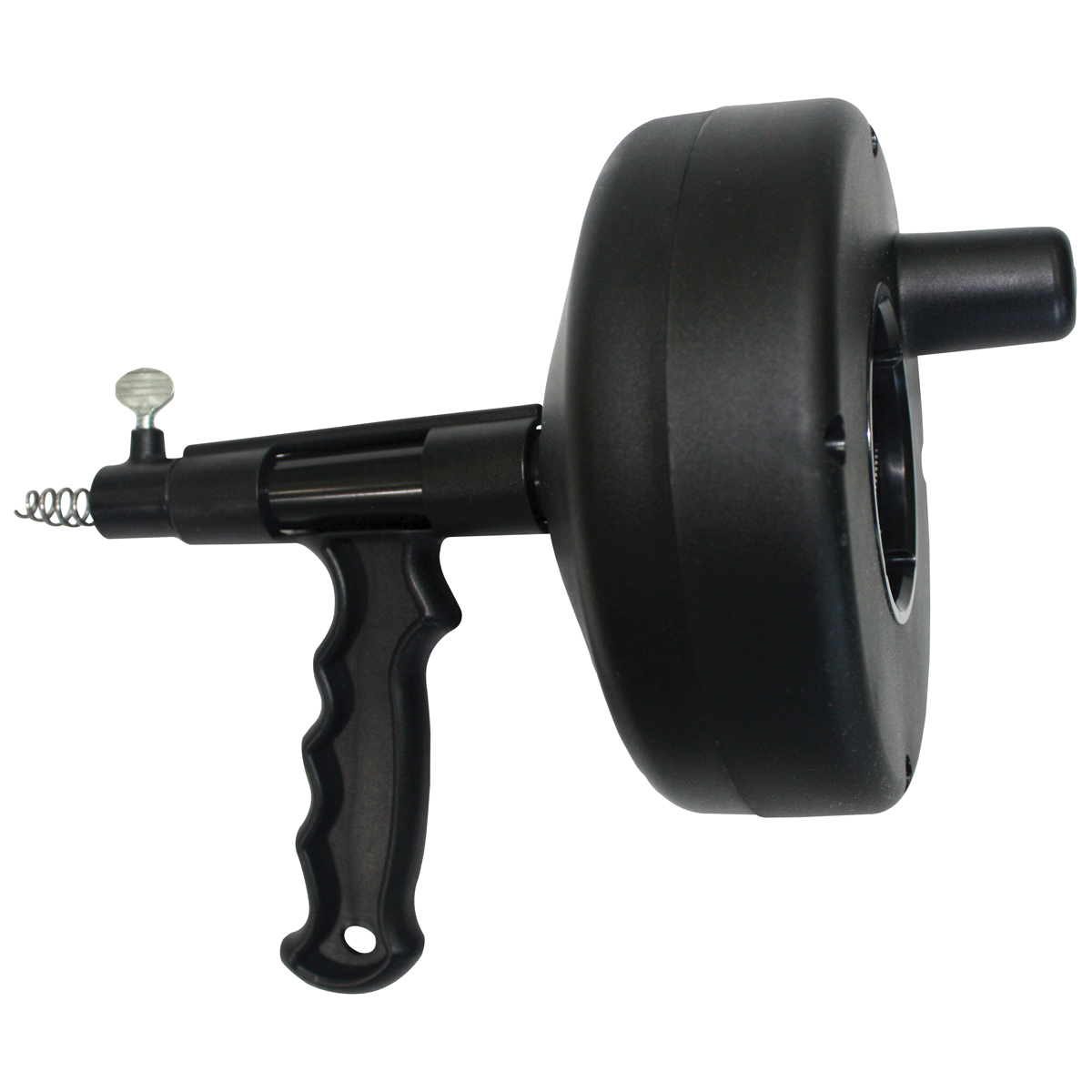 DA00003P-25 Drum Auger, 1/4 in Dia Cable, 25 ft L Cable