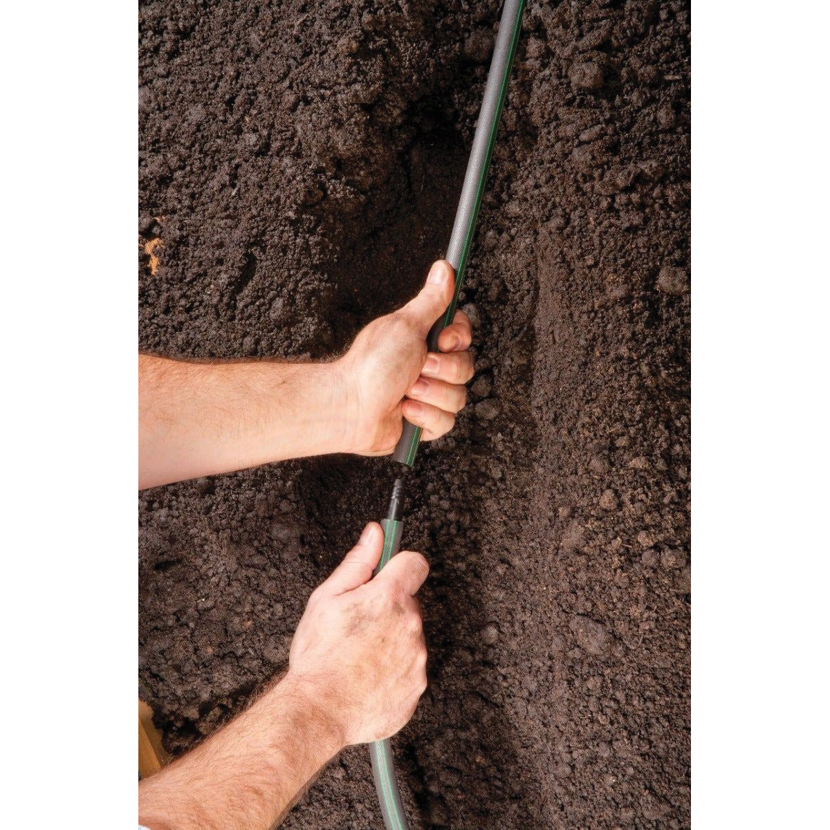 Rain Bird SWGP100 Swing Pipe, 1/2 in, 100 ft L, Barbed, Polyethylene, Black - 2