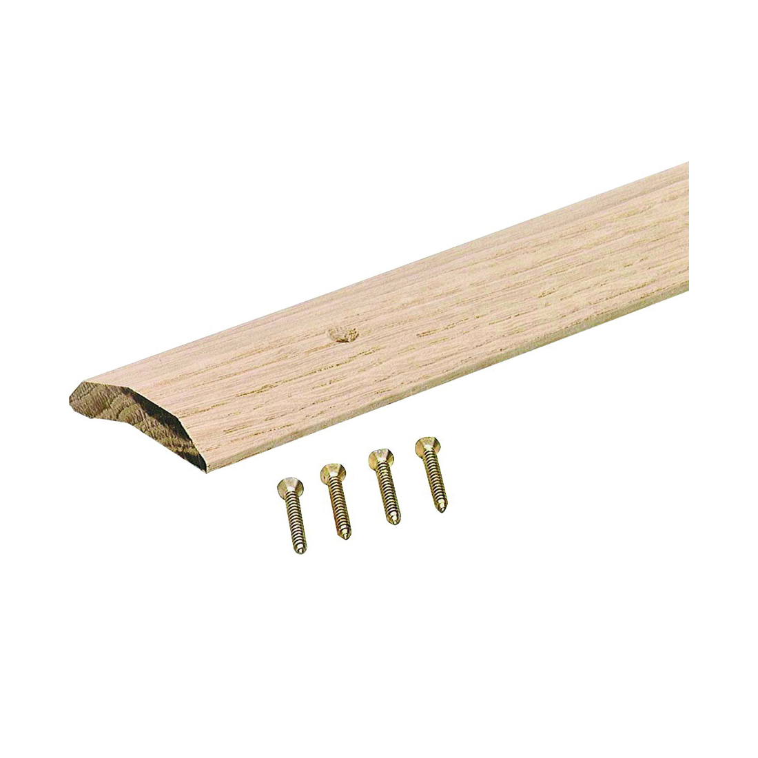 85423 Carpet Trim, 72.13 in L, 2 in W, Hardwood, Unfinished