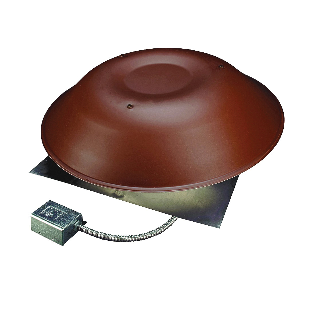 LomanCool 2000BR Standard Power Vent, 120 V, 14 ga Gauge, Aluminum, Brown