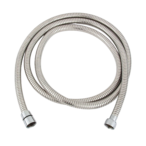 AF206C Shower Hose, 1/2 in Connection, Female, 78 in L Hose, Stainless Steel, Chrome-Plated