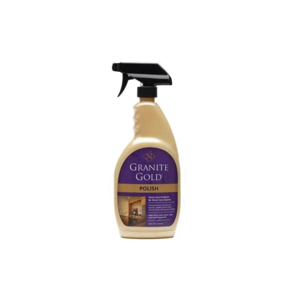 GG0033 Granite Polish, 24 oz Spray Bottle, Liquid, Fresh Lemon, Milky White