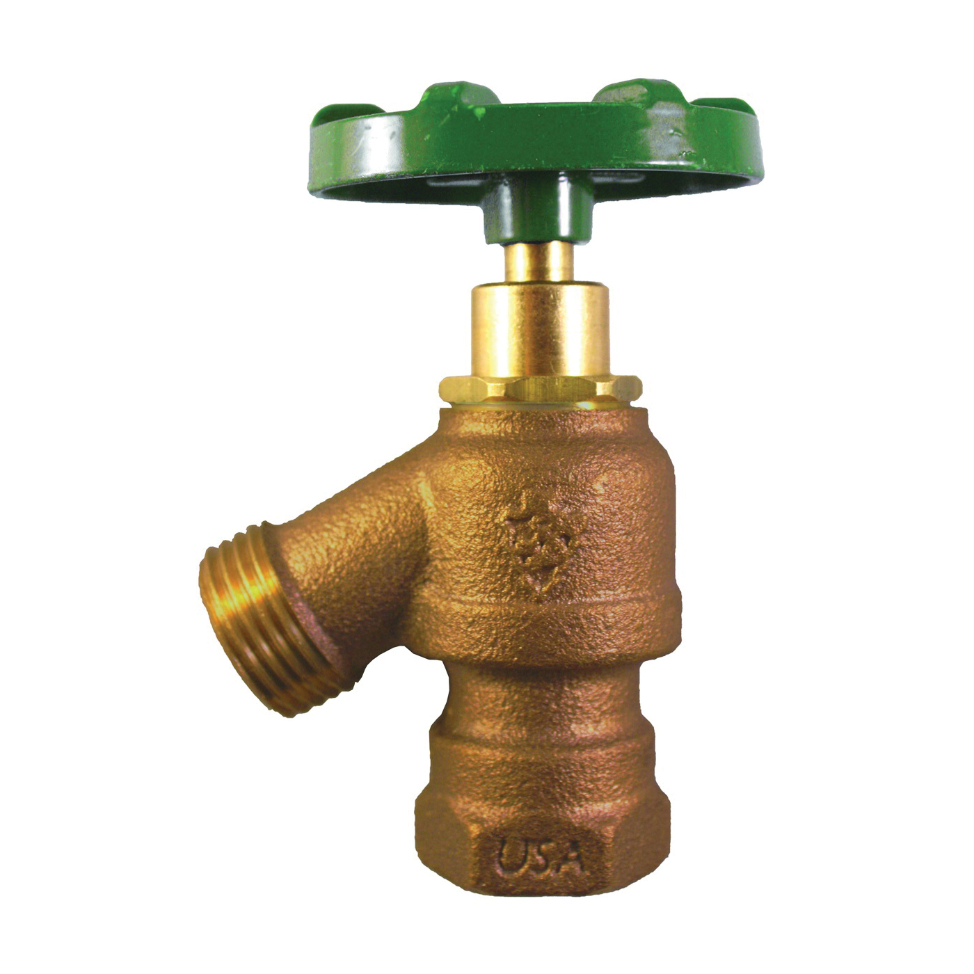 Arrowhead Brass 925LF Garden Valve, 1/2 x 3/4 in, FIP x Hose, 2, 2-Port/Way, 125 psi Pressure, 8 to 9 gpm, Brass Body - 1
