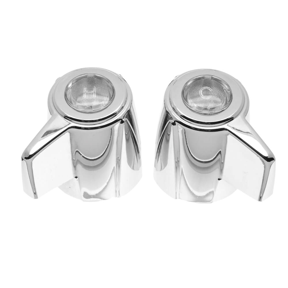 88048 Faucet Handle, Zinc, Chrome-Plated, For: Deluxe Two Handle Kitchen, Lavatory and Bath Faucets