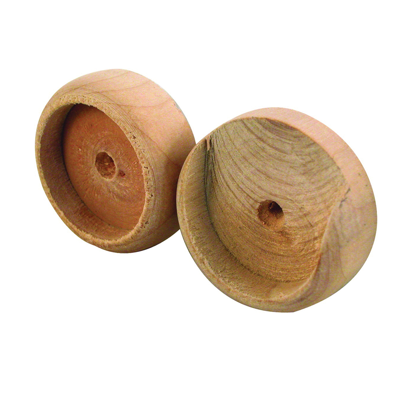 N 6794 Closet Pole Socket, Wood
