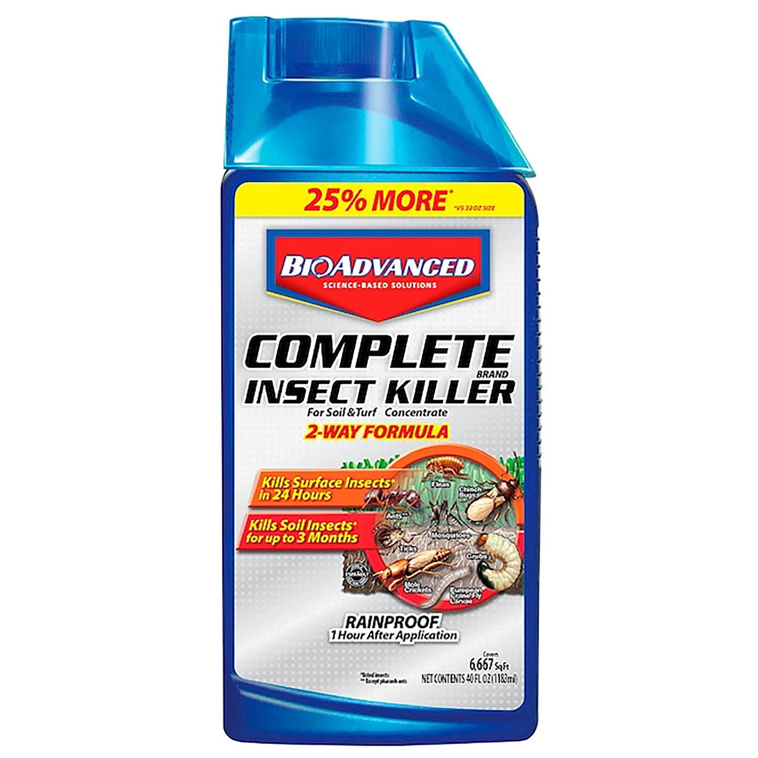 700270B Insect Killer, Liquid, Spray Application, 40 oz