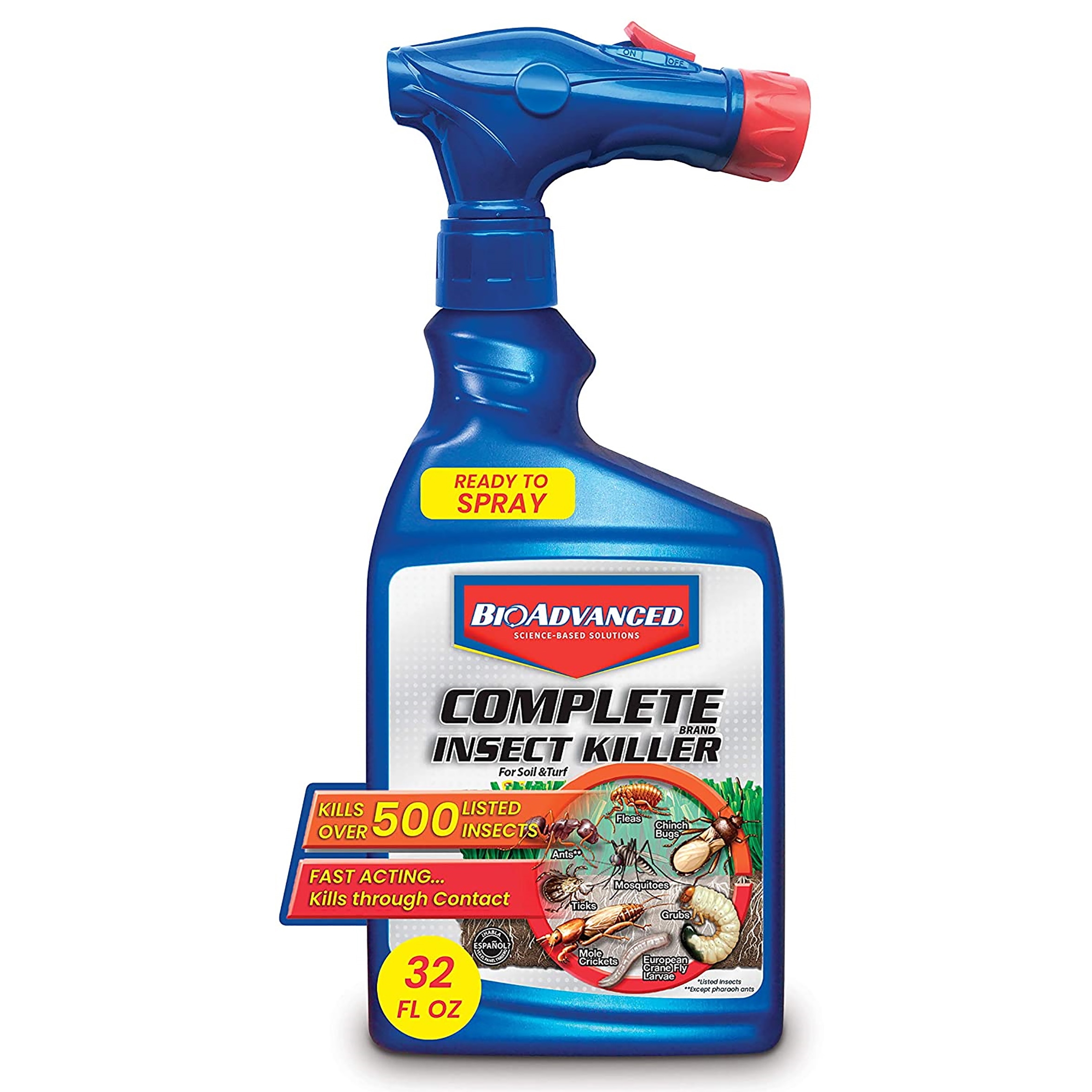 700280B Insect Killer, Liquid, Spray Application, 32 oz