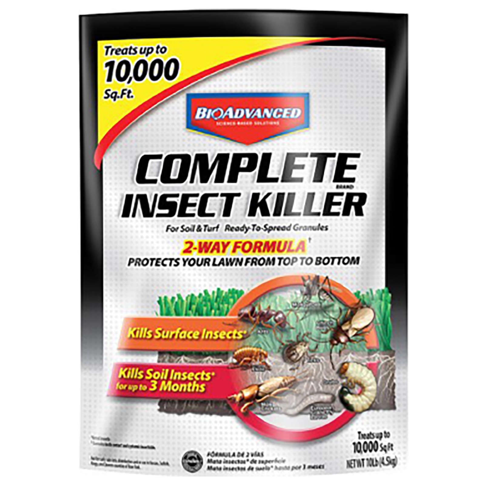 700288H Insect Killer, Granular, Sprinkle Application, 10 lb Bag