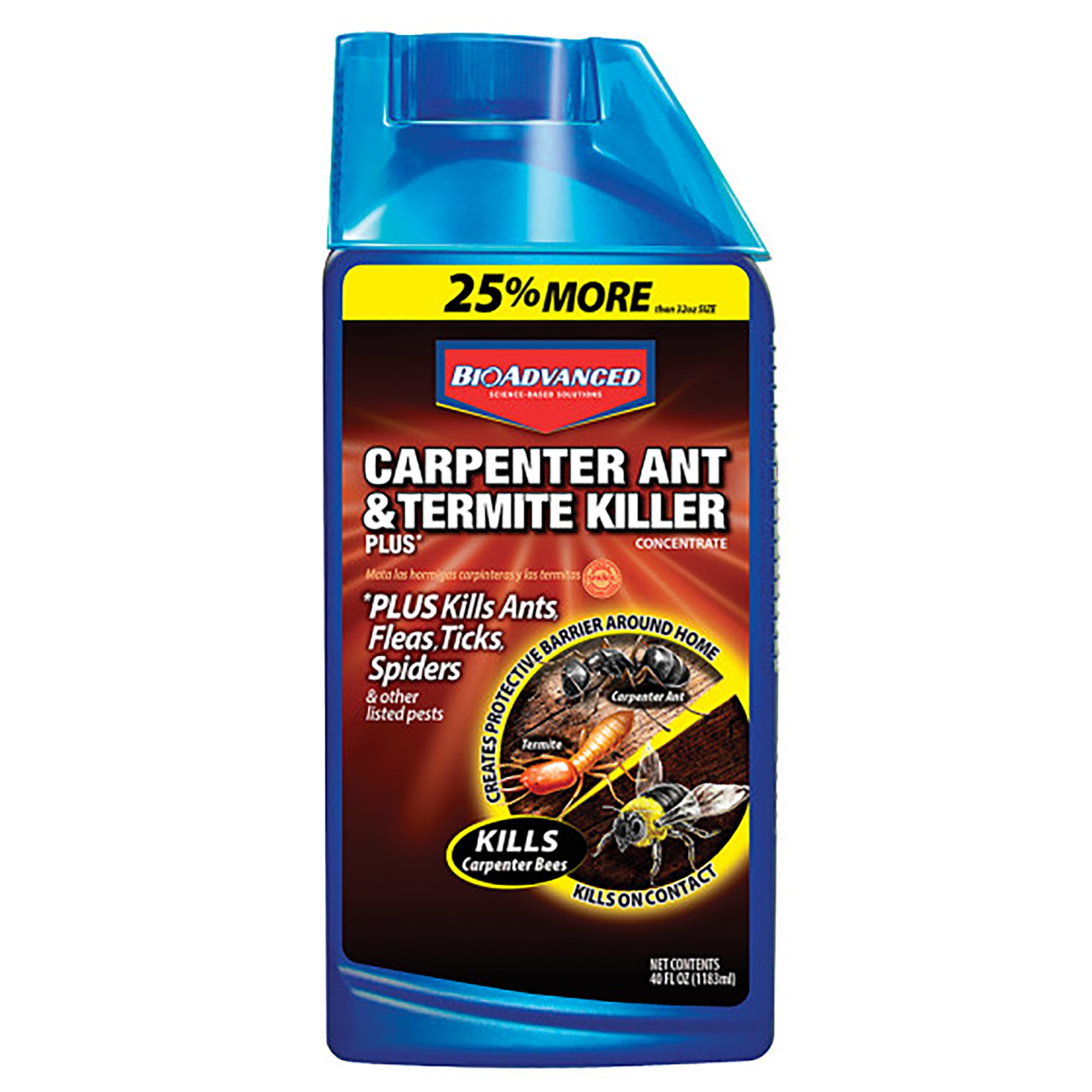 700310B Ant and Termite Killer, Liquid, Brush, Spray Application, 32 oz Bottle