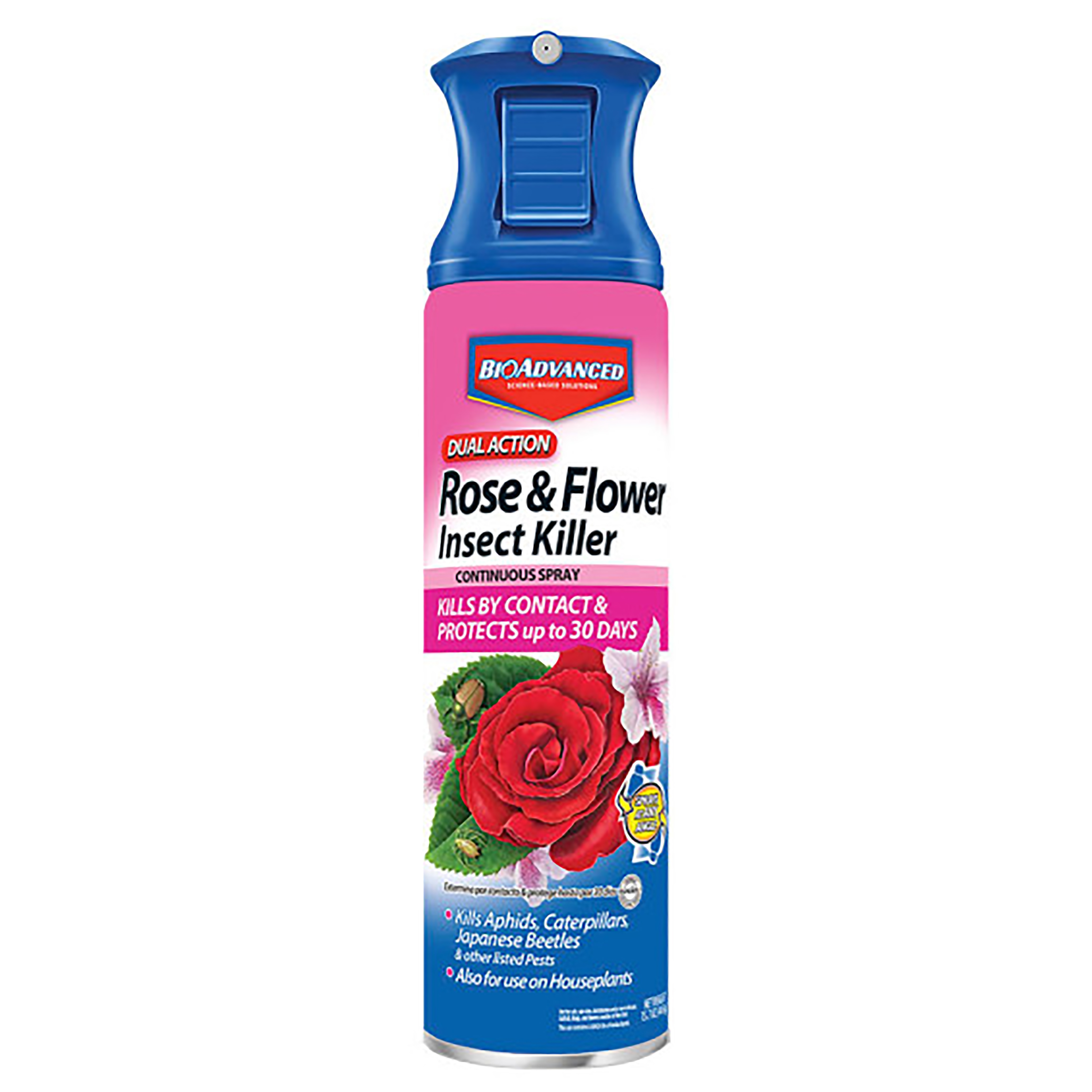 701330A Rose and Flower Insect Killer, Liquid, Spray Application, 15.7 oz Can