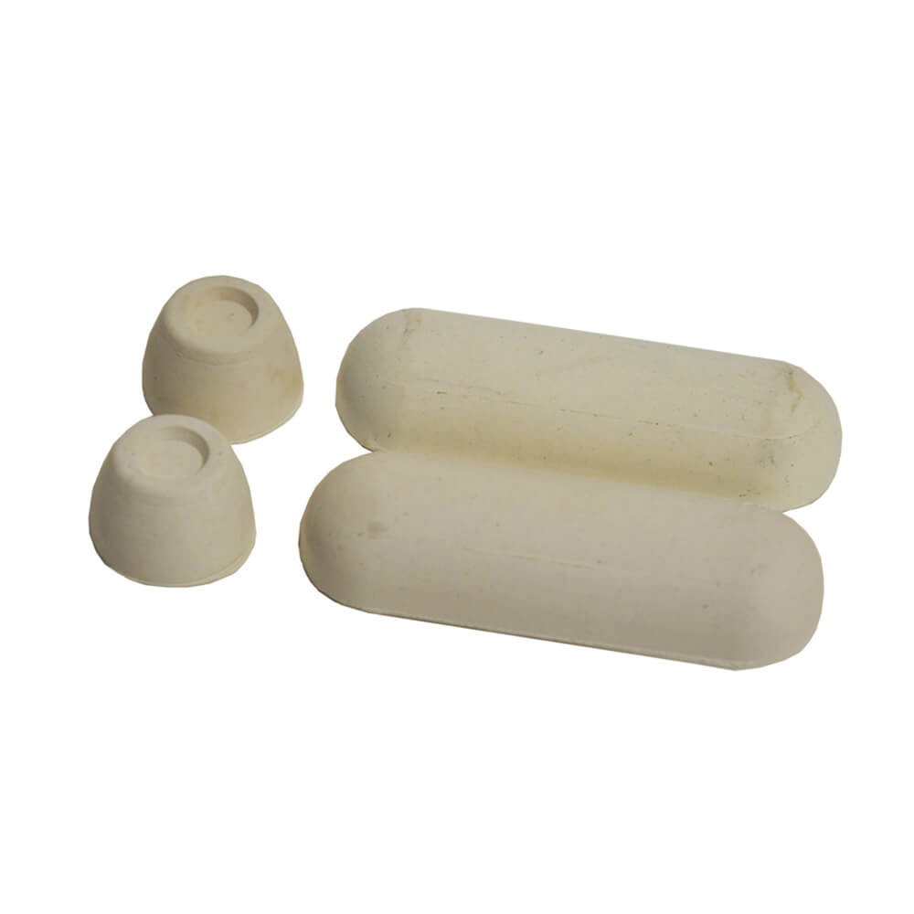 10062 Seat Bumper, Rubber, White