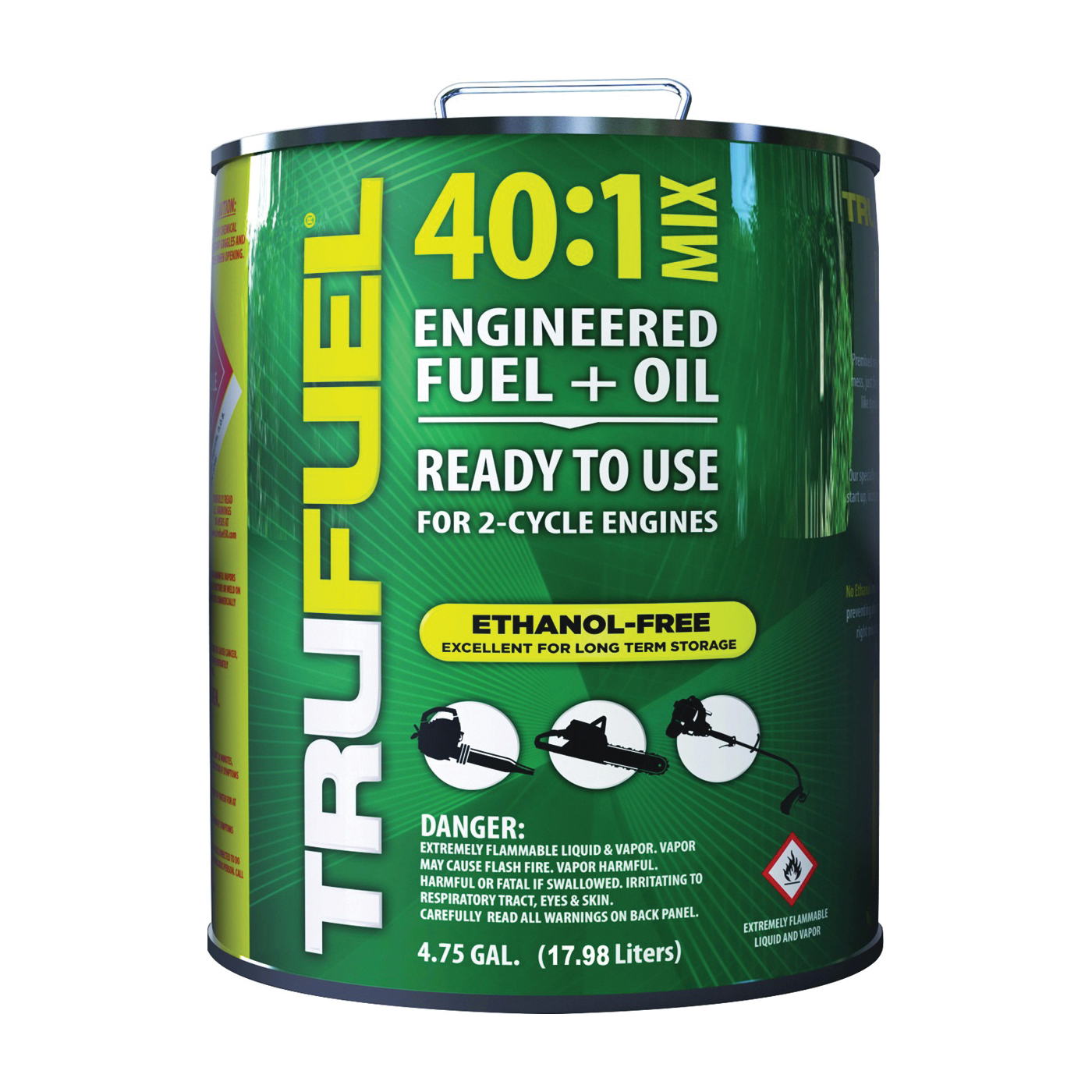 6525514 Fuel, Liquid, Hydrocarbon, Green, 4.75 gal Can