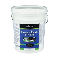 018.5225-70.008 Home and Ranch Paint, White, 5 gal, Pail, Resists: Fade, Mildew