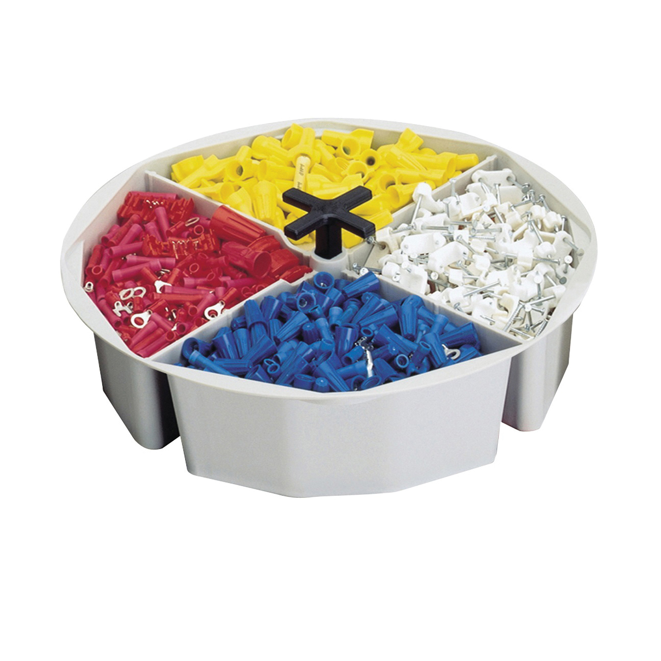 CLC TOOL WORKS RoundUps Series 1152 Bucket Tray, Full-Round, Plastic, Gray, For: 3.5 to 5 gal Buckets - 2