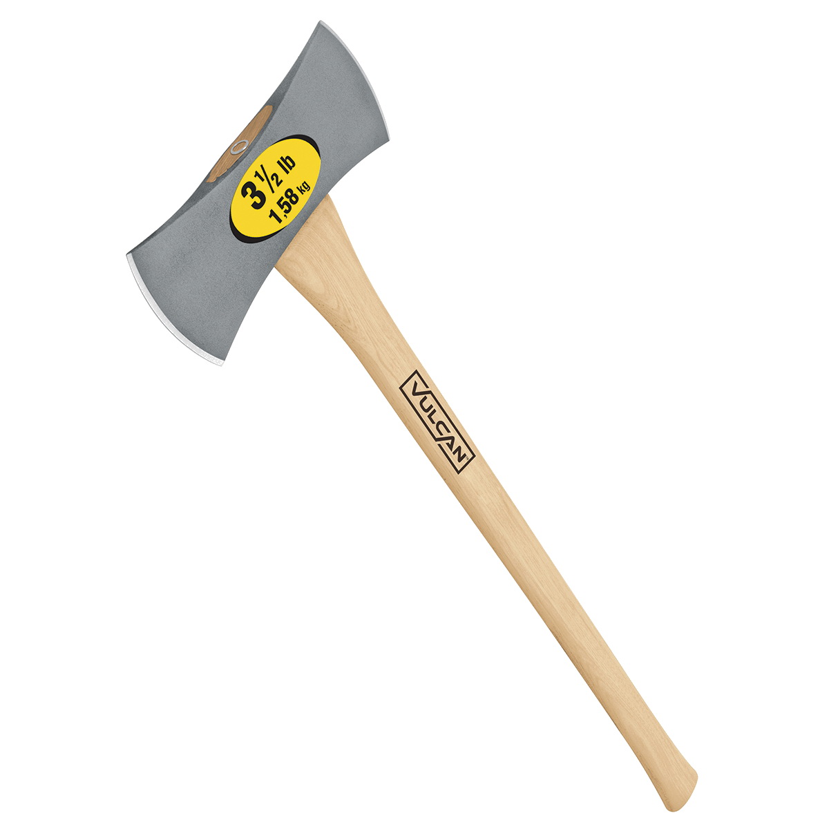 34477 Michigan Axe, 3.5 lb Head, Wood Handle, 36 in OAL
