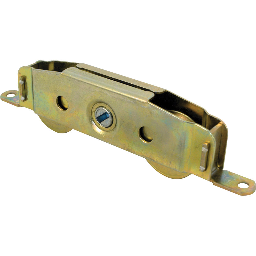 D 1607 Roller Assembly, 1-1/4 in Dia Roller, 5/16 in W Roller, Steel, 2-Roller