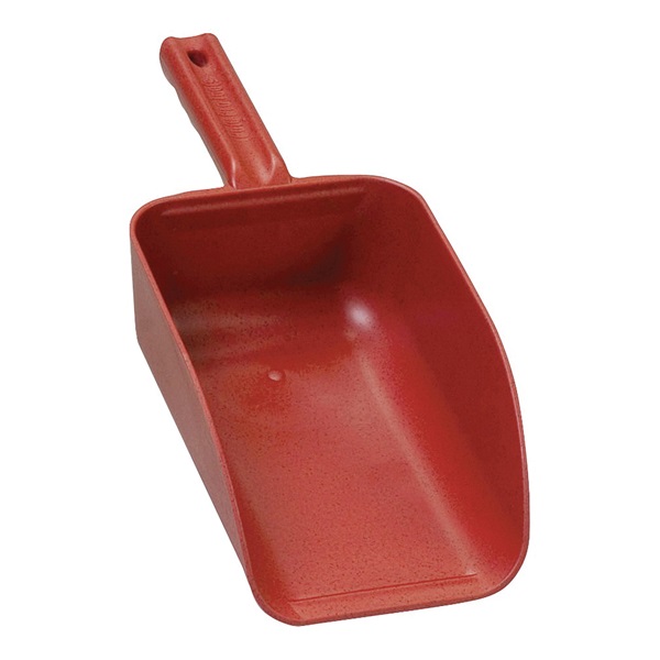Poly Pro Tools P6500R Handi Scoop, 82 oz, Polymer, Red, 15 in L - 1